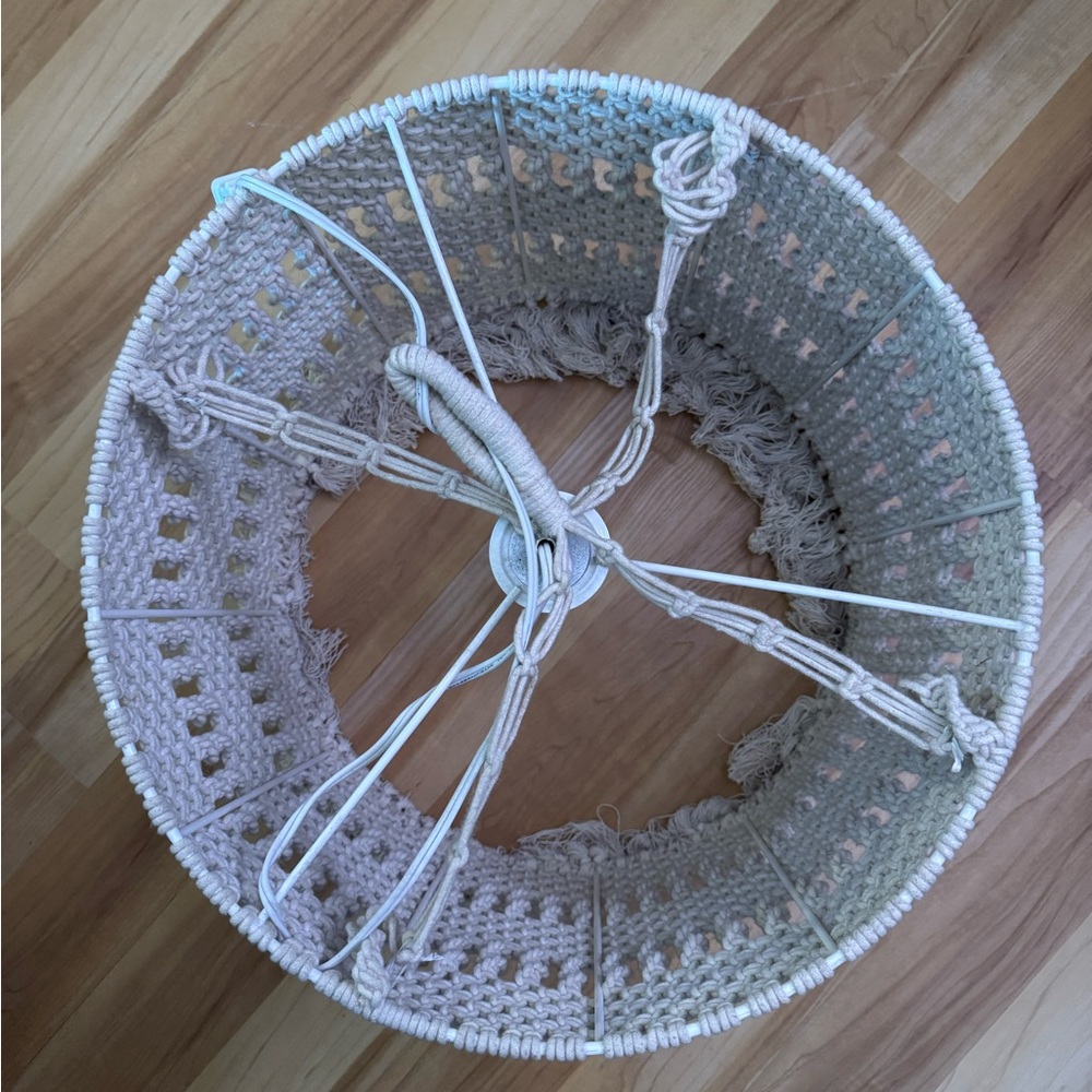 Macrame Lamp